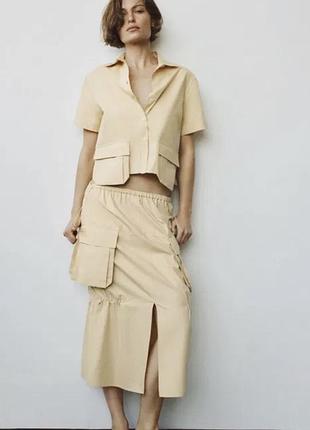 Сорочка zara premium , zw collection, розмір s