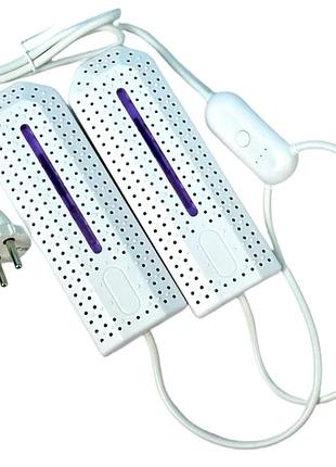 Сушилка для обуви shoes dryer 220v с таймером белый