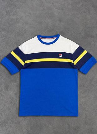 Fila vintage color block t-shirt
