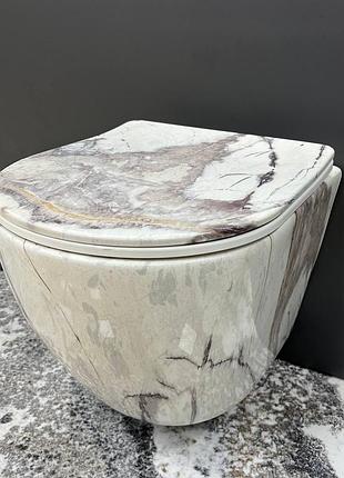 Подвесной унитаз vbi vulcano sand