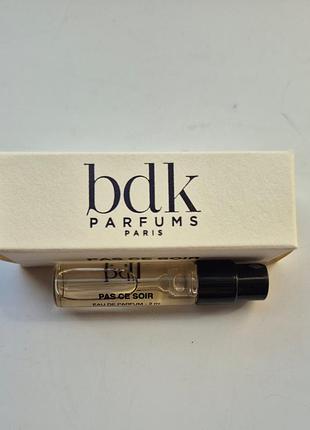 Фірмова міні bdk parfums pas ce soir 2 ml