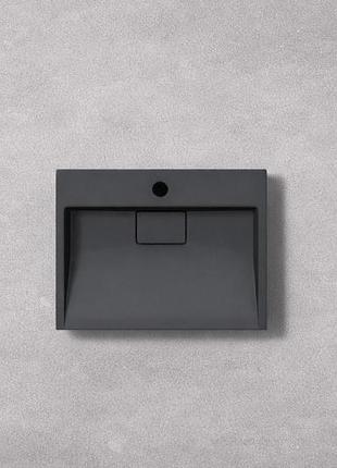 Умывальник (раковина) vbi este 50 black 1/o накладной подвесной