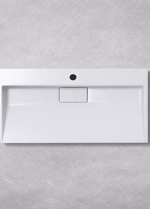 Умывальник (раковина) vbi este 80 white 1/o накладной подвесной