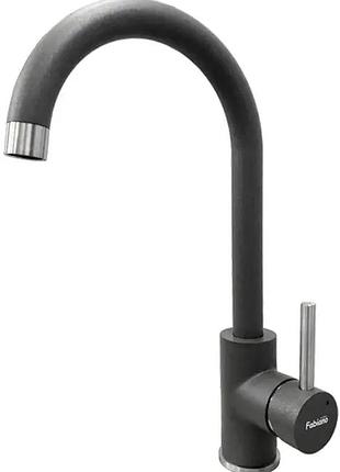 Кухонний змішувач fabiano fkm 41 ss titanium 8232.401.0266