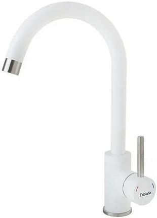 Кухонний змішувач fabiano skf 850 st alpine white 8232.401.0906