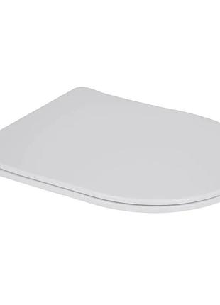 Сидение-крышка для унитаза mixxus seat cover ellipse-2001 с микролифтом 455x380x60mm (mi6719)
