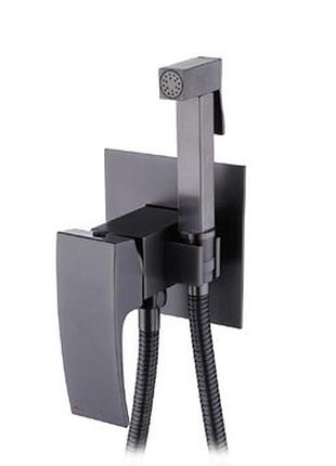 Смеситель для гигиенического душа koer kb-23007-07 (цвет графит) (kr5163)