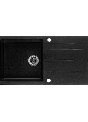 Мойка granado mora black shine