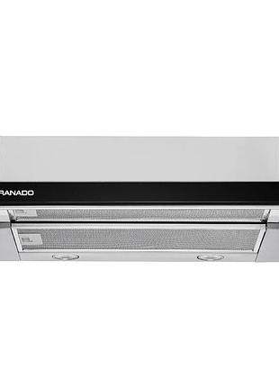 Витяжка кухонна телескопічна granado telde 603-700 inox black glass