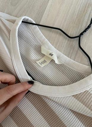 Приятный лонг в рубчик h&amp;m 3
