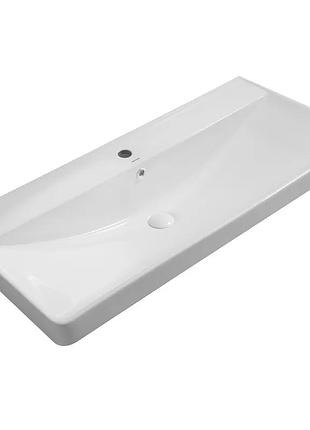 Раковина мебельная mixxus premium style-1504 1000х480х190mm с отверстием под смеситель и переливом
