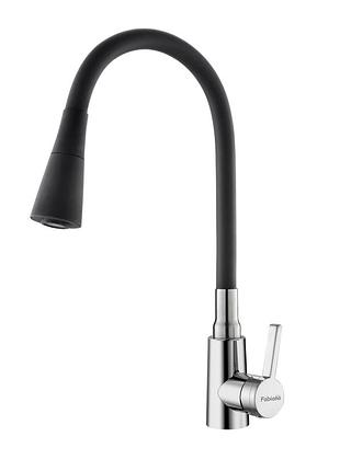 Кухонний змішувач fabiano fkm 73 ss flex inox 8232.401.1611