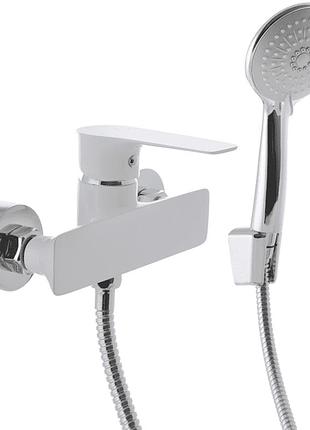 Смеситель для душа mixxus premium eva 003 белый (mi5812)