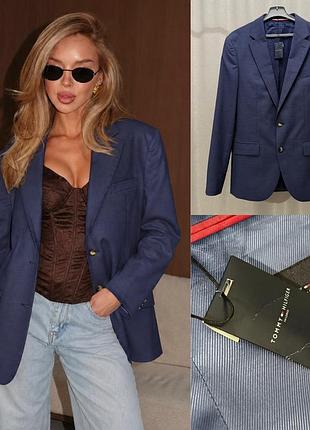Піджак в синьому колярі від tommy hilfiger