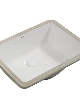 Раковина врезная под столешницу mixxus premium style-1701 510х380х200mm с переливом (mp6567)
