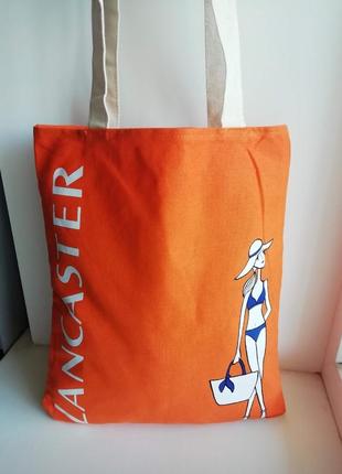 Нова фірмова текстильна сумка шоппер lancaster!!!5 фото