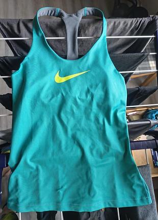 Женская спортивная майка nike со встроенным топом
