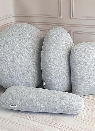 Кравецькі подушечки для вто needle craft сірі, набір 4 шт