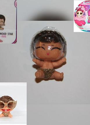 Игровой набор lol surprise bubble foam lil hollywood star lil's sisters doll малышка кукла лол бабл color