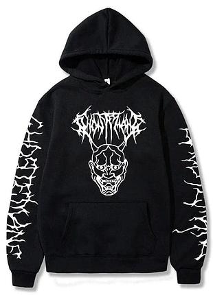 Худи "ghostemane" mercury retrograde 1 весна/осень, черный, l