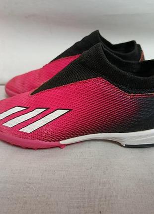 Детские футбольные бутсы (распашонки) adidas x speedportal tf – размер 12k (eu 30)