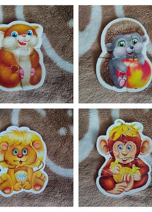 Мягкие пазлы pladi toys от года