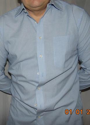 Стильная нарядная брендовая рубашка canda кенда .м-л .1 фото