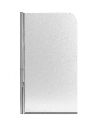 Штора на ванну qtap standard crm407513apl скло pear 6 мм, 75х140 см, ліва