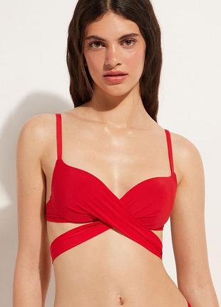 Calzedonia яскравий купальник бікіні 👙 червоного кольору 
seafolly zara reserved oysho cos tezenis h&m