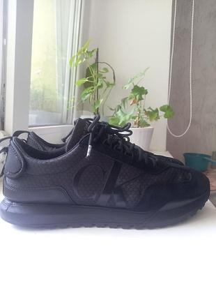 Calvin klein jeans toothy runner laceup r-poly ym0ym00417.