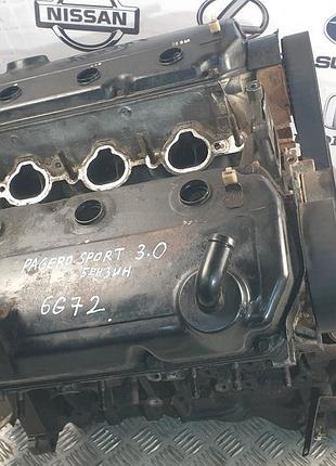 Двигун бензин 3.0 v6 6g72 md368601 mitsubishi pajero sport 3.0