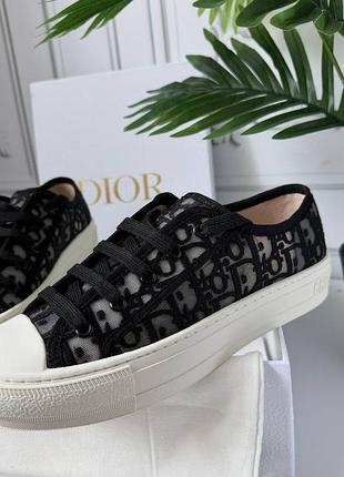 Жіночі чорні прозорі кеди кросівки люкс бренд ді dio
walk'n'dior