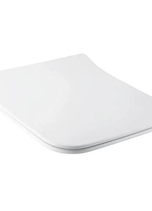 Сидение-крышка для унитаза mixxus seat cover quadro-2002 с микролифтом 480x390x70mm (mi6723)