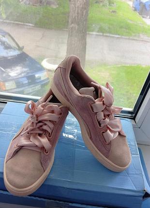 Шкіряні кросівки puma