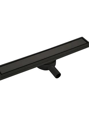 Душевой трап из нержавеющей стали sus304 70x500мм koer fd29-70x500-black (ac0679)