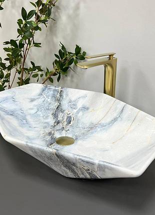 Умывальник (раковина) vbi venezia granit glossy накладной