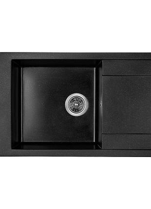 Мойка granado almeria black shine