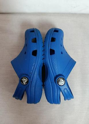 Детские crocs синего цвета - размер c9 6
