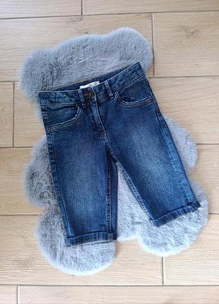 Джинсовые шорты m&amp;s 6-7 лет