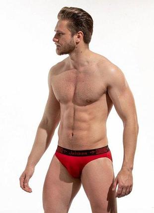 Трусы мужские слипы jolidon n81mm l, красный