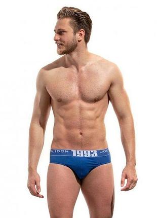Трусы мужские слипы jolidon n191bl xl, синий