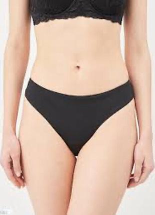 Женские трусики бразилиана leilieve 9500 черный, xl