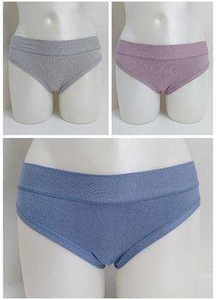 Женские трусы слипы модал / хлопок jadea 503 набор, l
