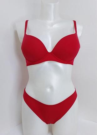 Комплект женского белья lormar ext52076 70c, красный