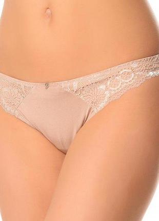 Трусики стринги leilieve 993 xxl, бежевый