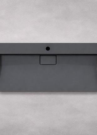 Умывальник (раковина) vbi este 100 black 1/o накладной подвесной