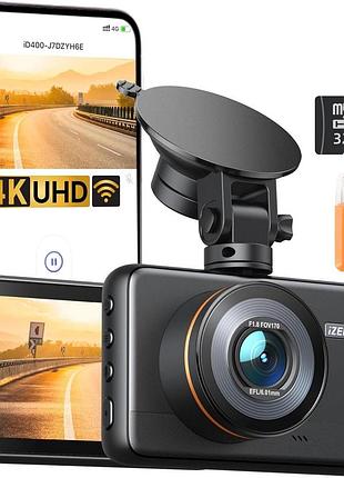 Відеореєстратор izeeker id400 4k wifi чорний