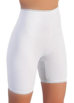 Хлопковые трусы-панталоны jadea 526 черный, 5xl