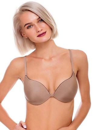 Бюстгальтер double push-up sielei 1558 new коричневий, 4 (85b)