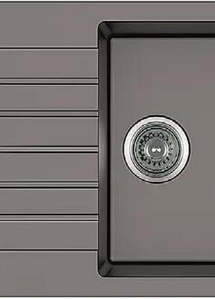 Кухонна мийка fabiano classic 100x50 beton 8221.301.0651